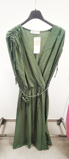 Robe "Sofia" Kaki