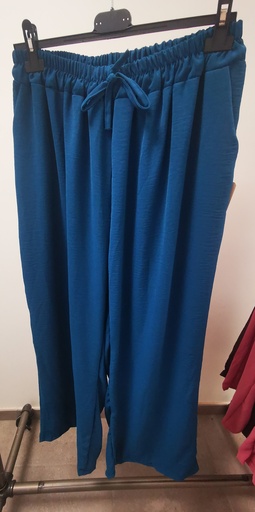 Pantalon uni "Lily" GT Bleu Canard