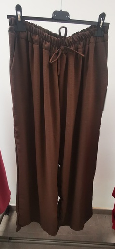 Pantalon uni "Lily" GT Brun