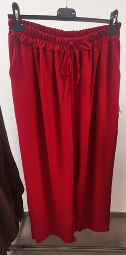 Pantalon uni "Lily" GT Bordeaux
