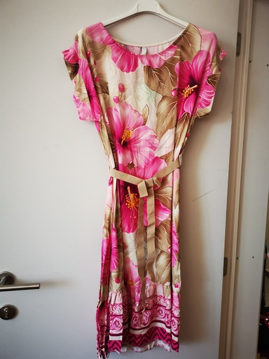 Robe Anna fuchsia