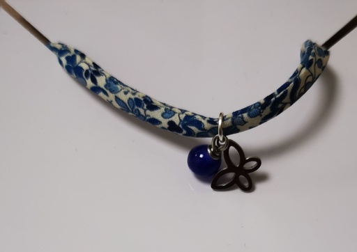 Bracelet Liberty BabyBlue 4mm (Fééries)