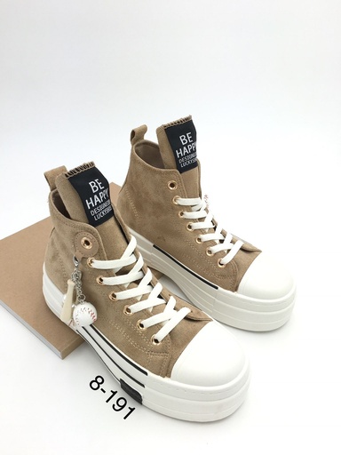 Baskets Conva camel compensées