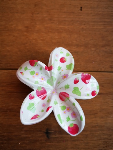 Grande pince "fraises" feuilles