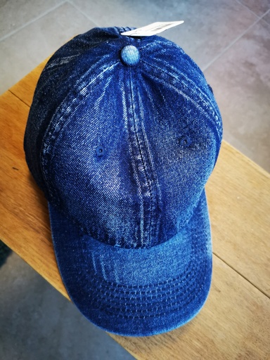 Casquette bleu jeans foncé