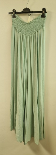 Pantalon large "Andréa" Vert Eau