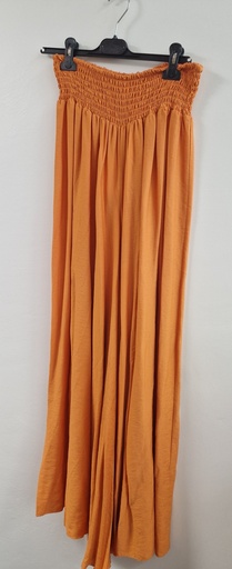 Pantalon large "Andréa" Orange