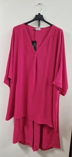 Ensemble "Vanessa" Framboise