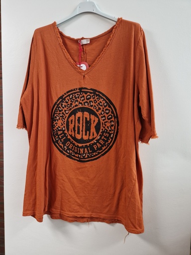 T-shirt rock brique
