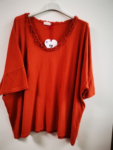 T-shirt Giovana rouille