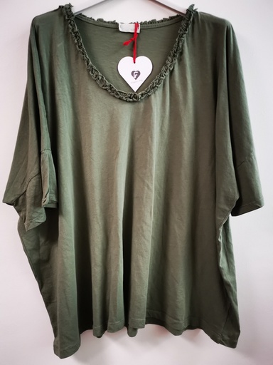 T-shirt Giovana kaki