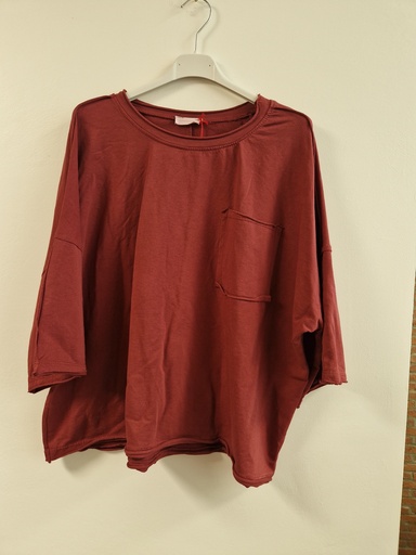 Blouse Livia bordeaux