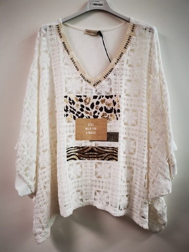 Blouse "Stay Wilde For A While"