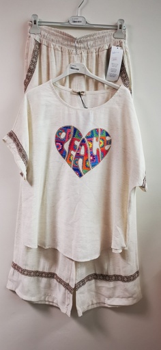 Ensemble Peace coeur "Bohémia"
