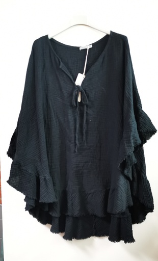 Blouse "Beta" noir