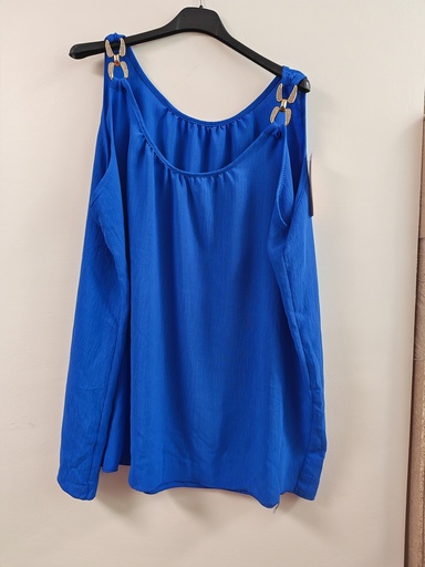 Blouse "Texas" Bleu Roi