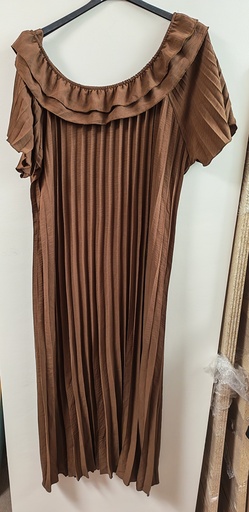 Robe "Amélia" Camel