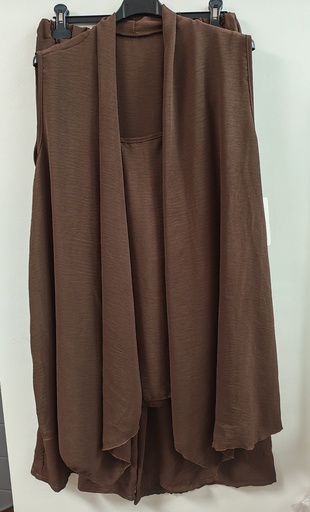 Ensemble 3 pièces "Ady" Chocolat