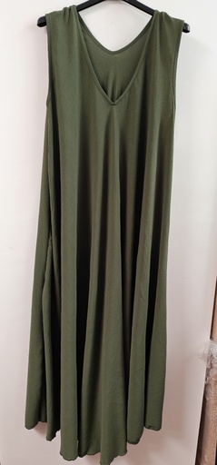 Robe "Elise" Kaki