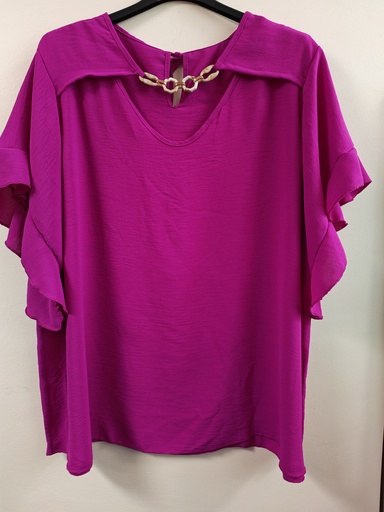 Blouse "Abelle" Magenta
