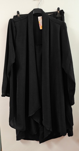 Ensemble 3 pièces "Violette" Noir