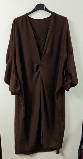 Robe Lysia chocolat