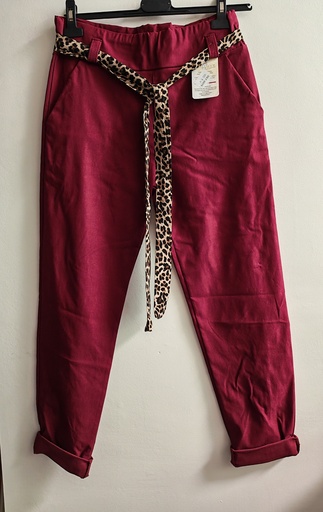 Pantalon bordeaux Caléo T5