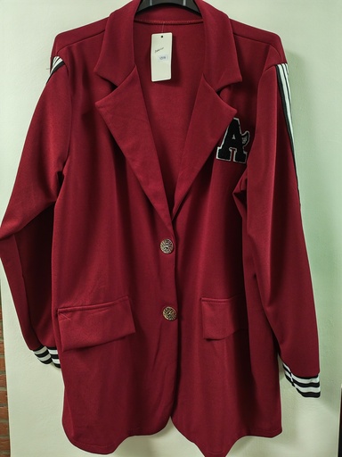 Veste America bordeaux