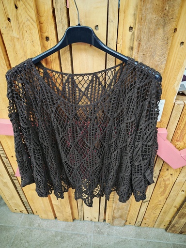 Pull  "apoline" chocolat