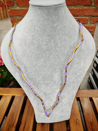 Bijoux pour foulards & écharpes mauve