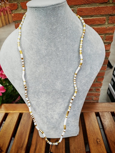 Bijoux pour foulards & écharpes blanc