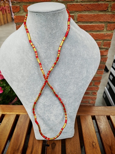 Bijoux pour foulards & écharpes rouge