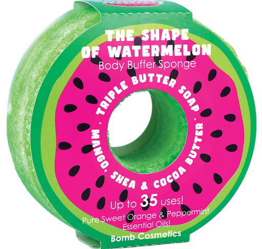 Eponge savonneuse/exfoliante "The Shape Of Watermelon"