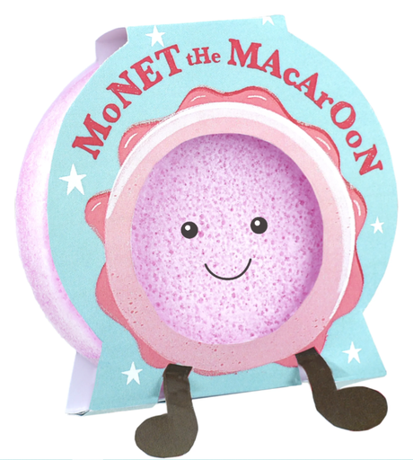 Eponge savonneuse/exfoliante "Monet the Macaron"