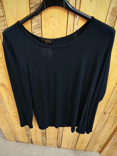 Sous-pull col rond Noir 46/48