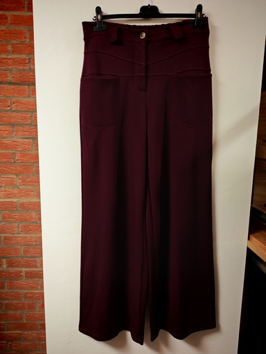 Pantalon Ina bordeaux 