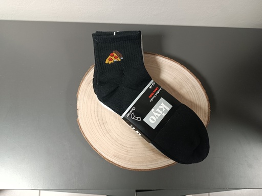 x5 Paires chaussettes sans coutures Pizza - 43/46