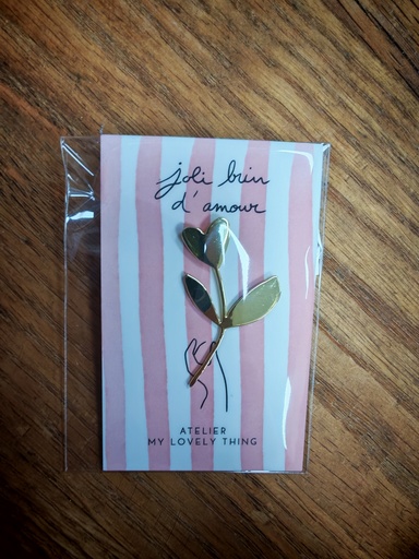 Pin's joli brin d'amour