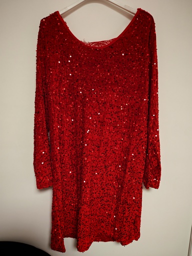 Robe "Cerise" rouge