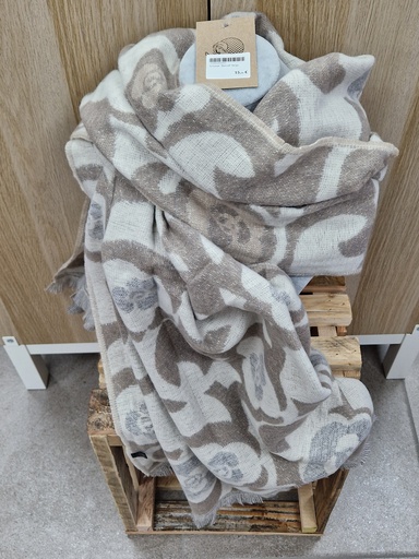 Echarpe "Bercail" beige