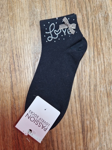 Chaussettes Love noir
