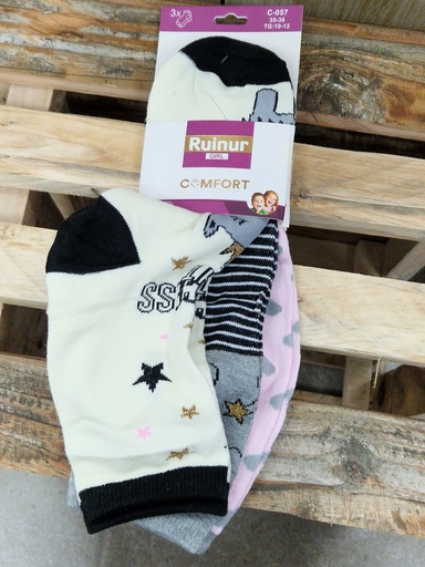 Pack 2 : Chaussettes enfants/femmes Taille 35-38