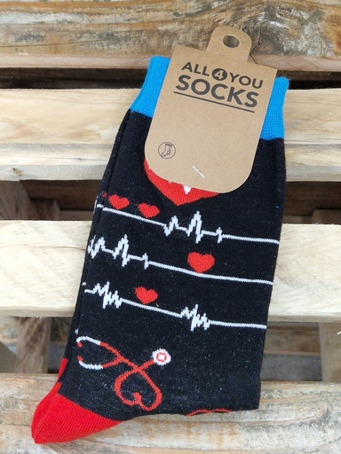 Chaussettes Funny 38/45 - Infi Stéthoscope