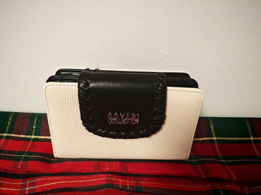 Portefeuille petit modèle "Eleganza" noir