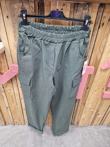Pantalon "Cargo" Kaki