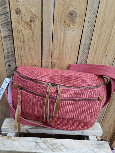 Sac banane "Holly" Framboise