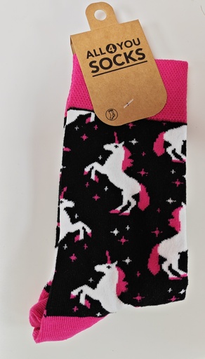 Chaussettes funny Licorne 38/45