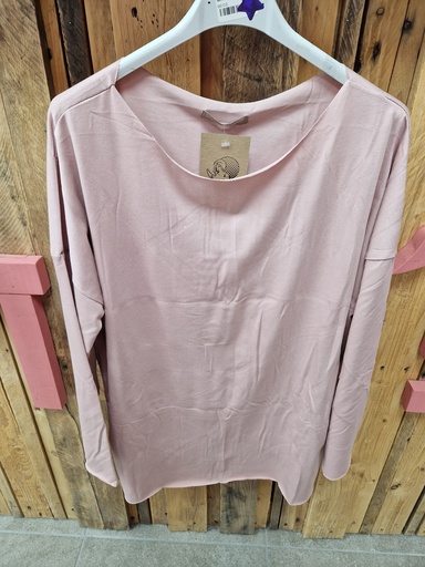 Sous-pull Alexie Vieux rose