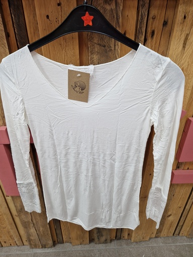 Sous-pull Albie blanc