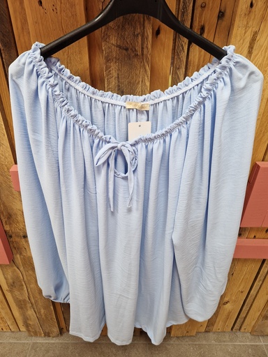 Blouse "Séta" Bleu ciel